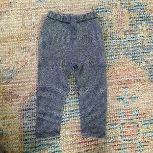 Zara black and white pants 12-18 months